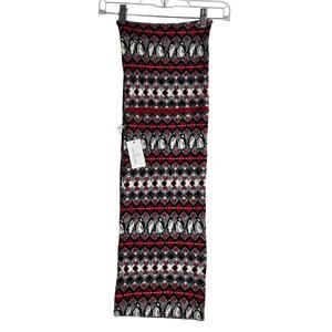 NWT VERA BRADLEY‎ COZY COWL INFINITY SCARF PLAYFUL PENGUINS RED Neck Warmer #818